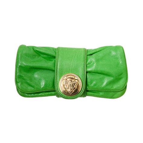 gucci green clutch